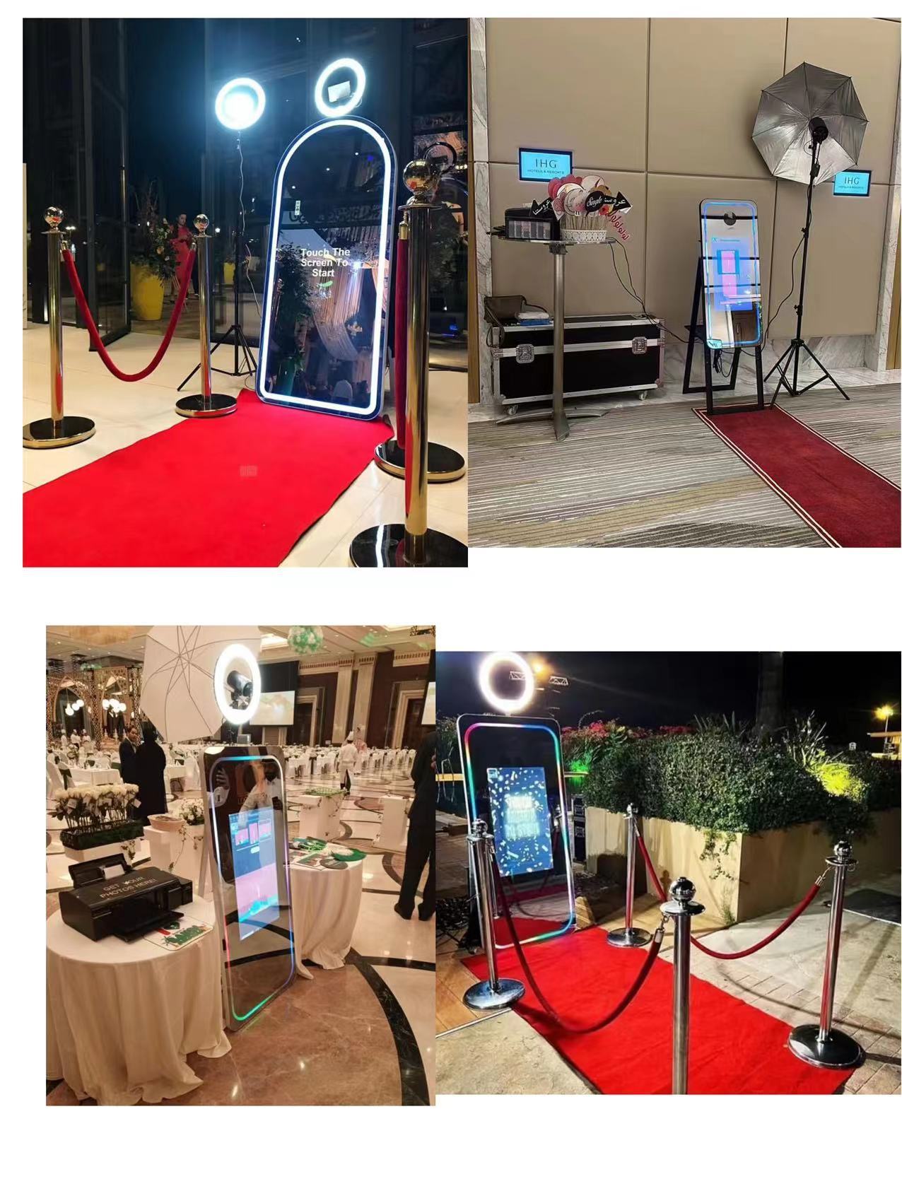 mirror selfie photo booth