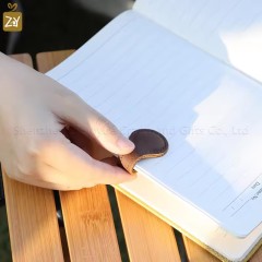 Leather Book Mark Magnetic Book Markers Gift Magnet Bookmarks