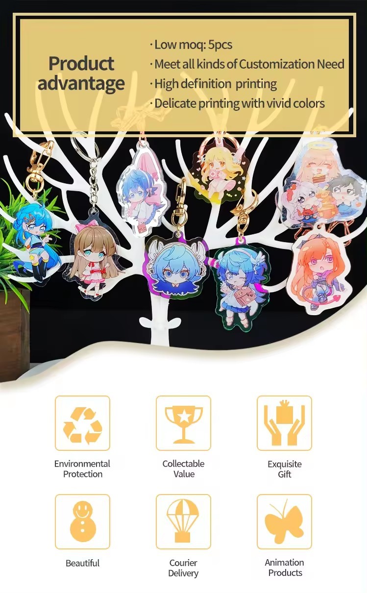 Plastic Keychain