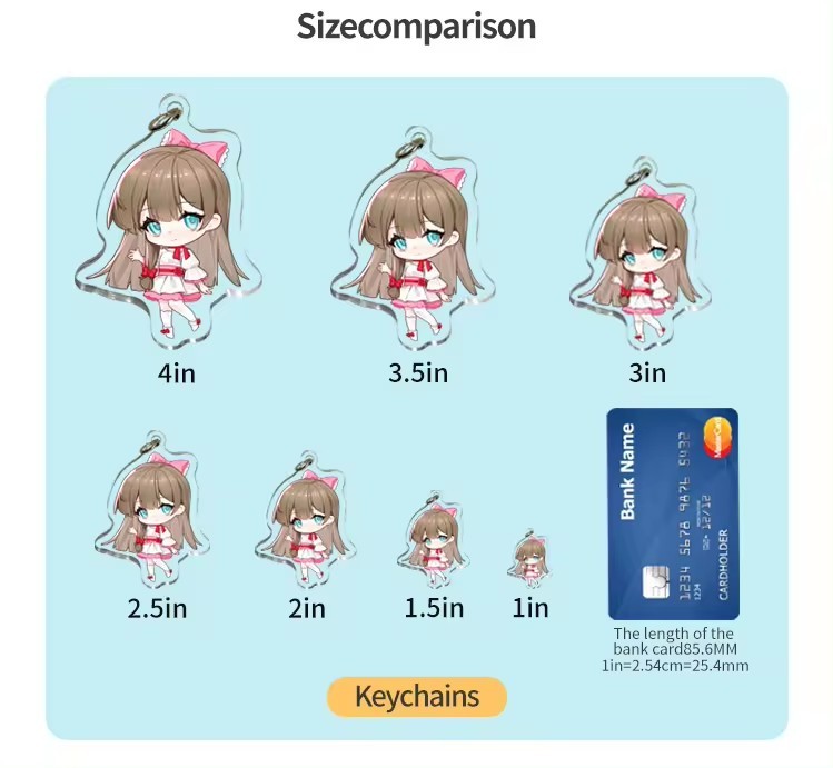 Plastic Keychain