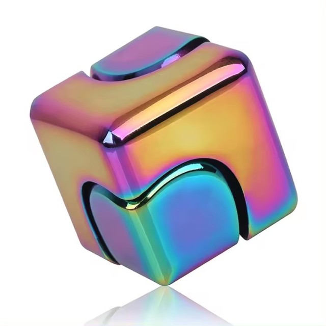 4 in 1 Fidget Spinner Cube Finger Top Decompression Tool Anti-Anxiety Focusing Stress Relief Fidget Toys for Kids and Adults