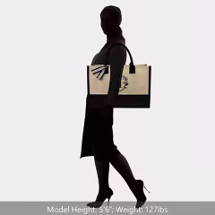 Reusable Custom Logo Jute Handle Blank Splice Cheap Weekend Shopping Womens Travel Beach Bag