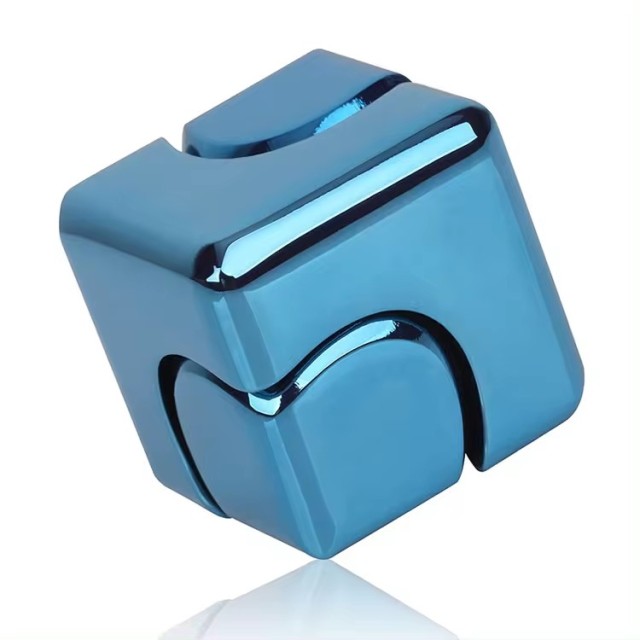 4 in 1 Fidget Spinner Cube Finger Top Decompression Tool Anti-Anxiety Focusing Stress Relief Fidget Toys for Kids and Adults