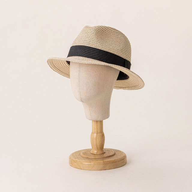 Adjustable Straw Hat Custom Logo Sun Summer Beach Straw Hat for Children and Adults