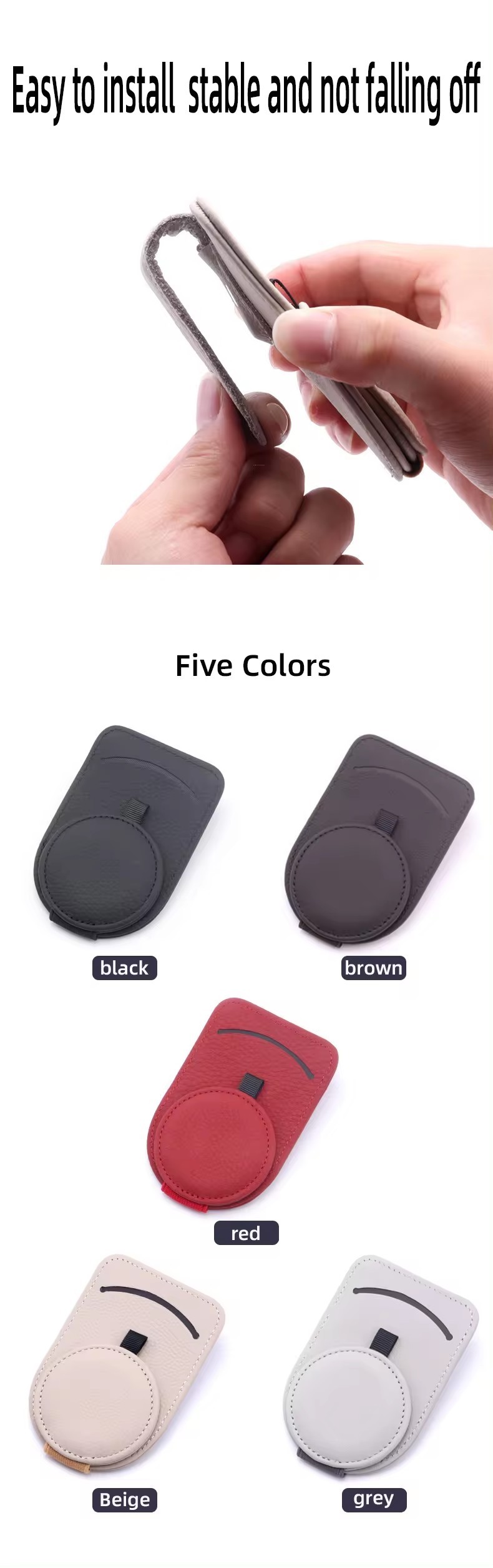 Car Accessories Flip Fur Glasses Case Visor Sunglasses Glasses Clip Storage Creative Organizer Card Personalized Holder