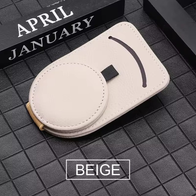 Car Accessories Flip Fur Glasses Case Visor Sunglasses Glasses Clip Storage Creative Organizer Card Personalized Holder