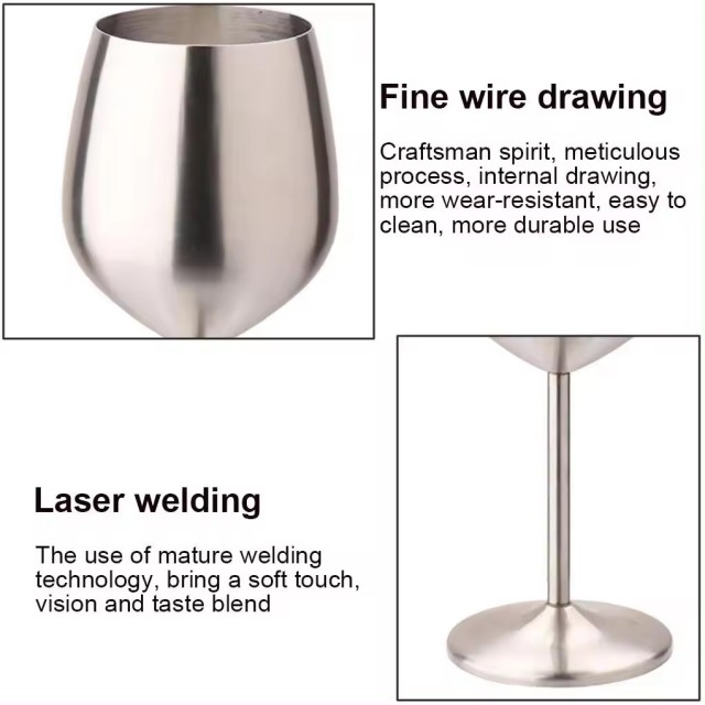 Custom Logo Party Wedding Metal Cup