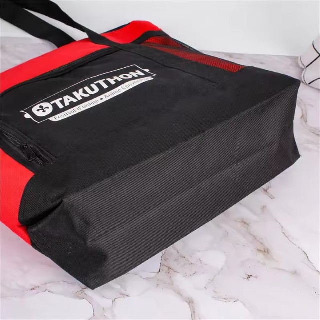 Custom Reusable Oxford Waterproof Members Promotional Shopping Bags Tote Bag