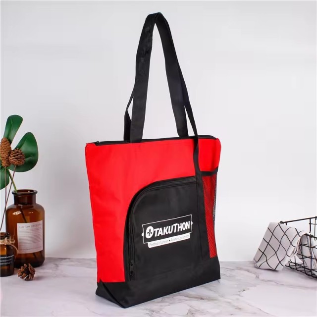 Custom Reusable Oxford Waterproof Members Promotional Shopping Bags Tote Bag