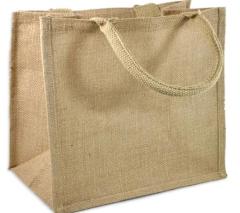 Custom Logo Borsa Juta Stoffa Personalizzata Bolsa Sac En Jute Tas Gunny Shopping Tote Bag With Handle