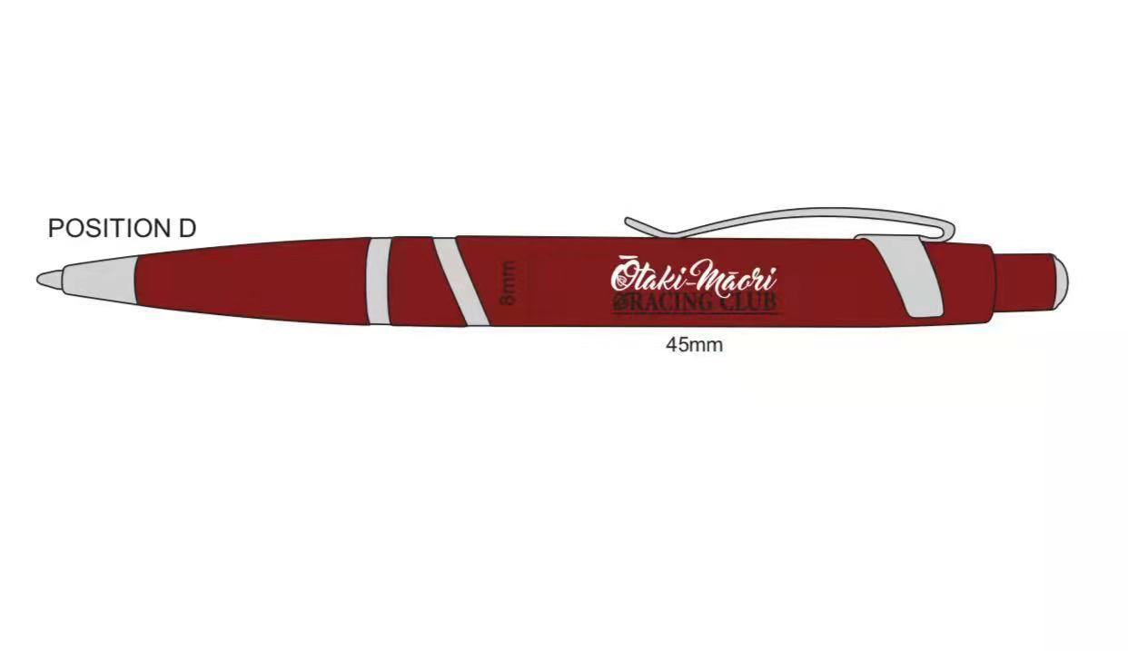 SPIRAL SILVER ACCENT BALLPOINT PEN
