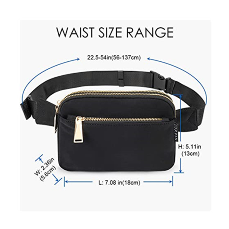Custom Fanny Packs Chest Bag For Women And Men Custom Waist Bag Fashion Ladies Belt Bag Oem