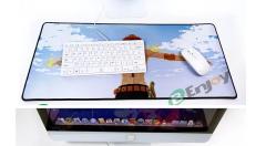 Custom Large Size Neoprene Rubber Playmat Card Game Play Mat counter mat