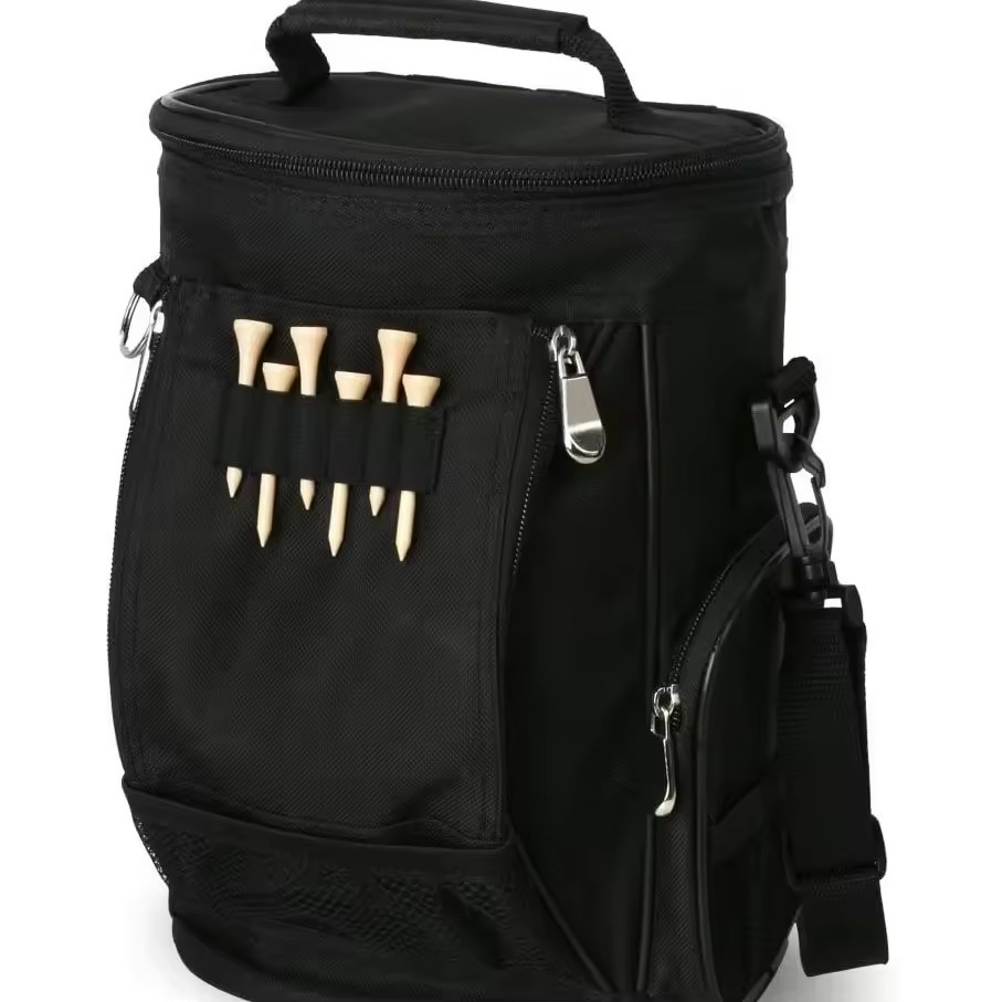 Premium Custom Cooler Golf Tote Bag Portable Soft Sided 10-Can Insulated Cooler Bag Lightweight Golf Cooler Bag