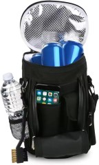 Premium Custom Cooler Golf Tote Bag Portable Soft Sided 10-Can Insulated Cooler Bag Lightweight Golf Cooler Bag