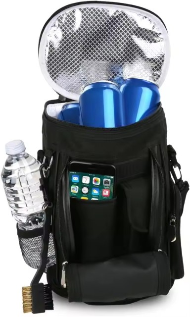 Premium Custom Cooler Golf Tote Bag Portable Soft Sided 10-Can Insulated Cooler Bag Lightweight Golf Cooler Bag