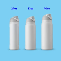 2024 Hot Sale 24oz 32oz Insulated Stainless Steel Water Bottle with Straw for Sports Wala Sports Water Bottle
