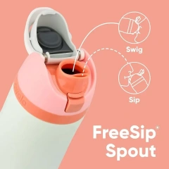 2024 Hot Sale 24oz 32oz Insulated Stainless Steel Water Bottle with Straw for Sports Wala Sports Water Bottle
