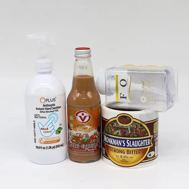 Waterproof Custom Logo Stickers Luxury Packaging Bottle Embossed Labels Stickers Printing For Packaged Sticker