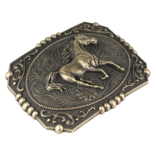 OEM/ODM Wholesale Custom 3d Cowboy Western Mens Fancy Blank Alloy Belt Buckle Metal Brass Custom Logo Belts Buckles