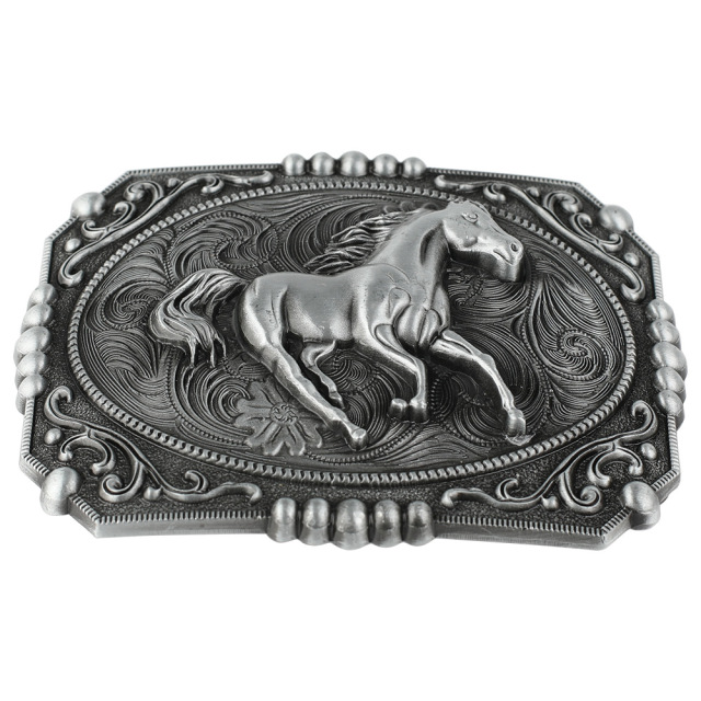 OEM/ODM Wholesale Custom 3d Cowboy Western Mens Fancy Blank Alloy Belt Buckle Metal Brass Custom Logo Belts Buckles
