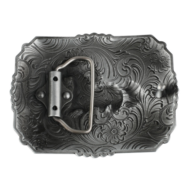 OEM/ODM Wholesale Custom 3d Cowboy Western Mens Fancy Blank Alloy Belt Buckle Metal Brass Custom Logo Belts Buckles