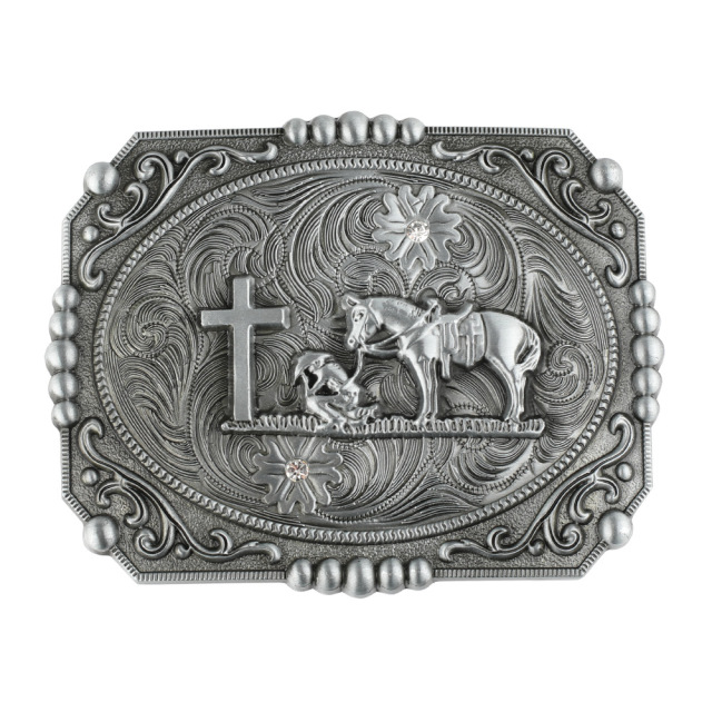 OEM/ODM Wholesale Custom 3d Cowboy Western Mens Fancy Blank Alloy Belt Buckle Metal Brass Custom Logo Belts Buckles
