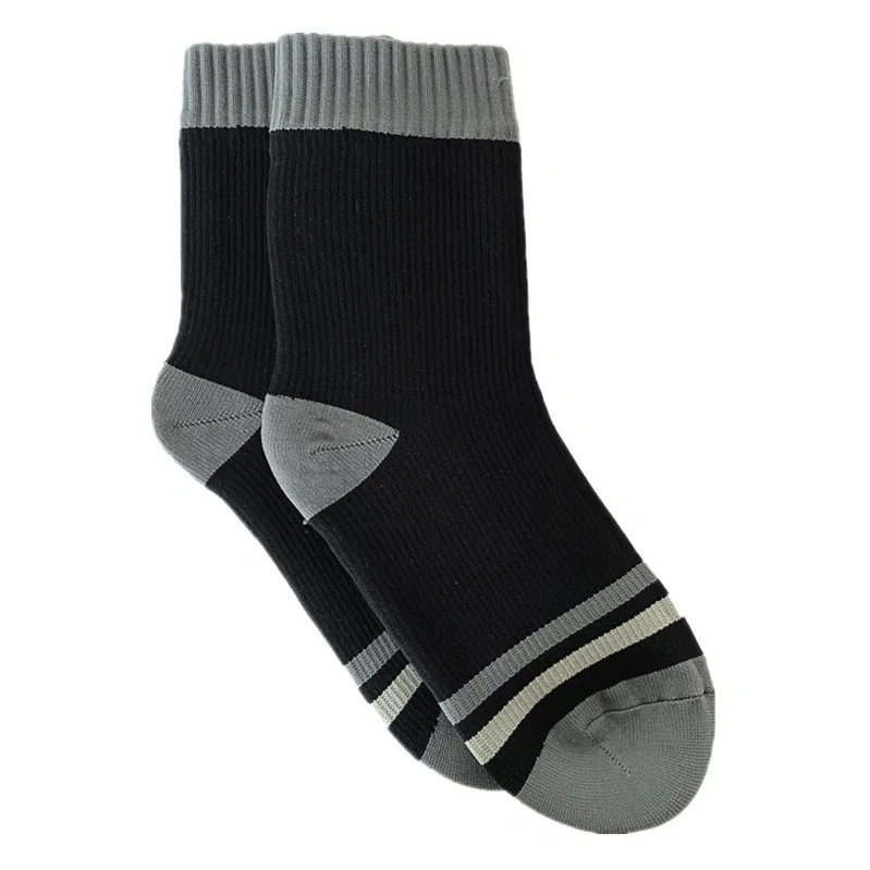 Winter Coolmax Knitted Three Layers Sport Sneaker Thermal Waterproof Socks for Outdoor