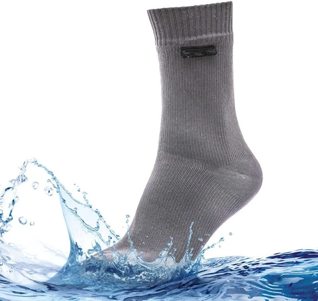 Winter Coolmax Knitted Three Layers Sport Sneaker Thermal Waterproof Socks for Outdoor