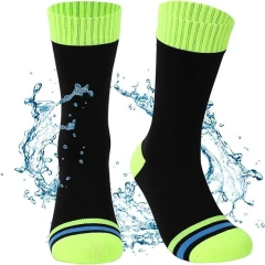 Winter Coolmax Knitted Three Layers Sport Sneaker Thermal Waterproof Socks for Outdoor