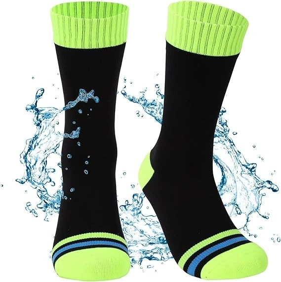 Winter Coolmax Knitted Three Layers Sport Sneaker Thermal Waterproof Socks for Outdoor