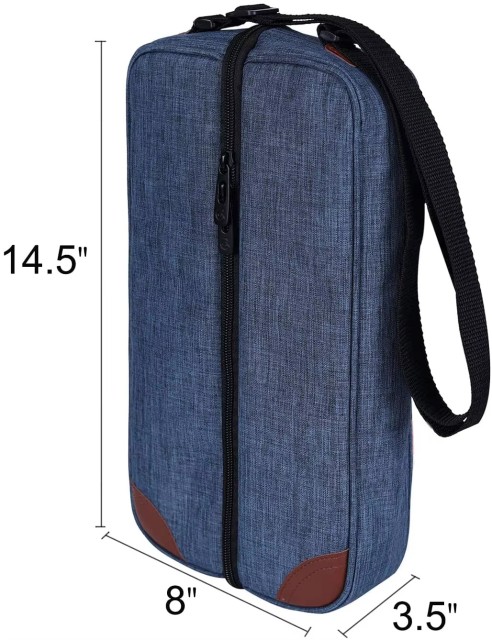 Factory Direct Custom Logo Travel Picnic Set Insulated Cooler Red Wine Tote Bag With Cooler Compartment