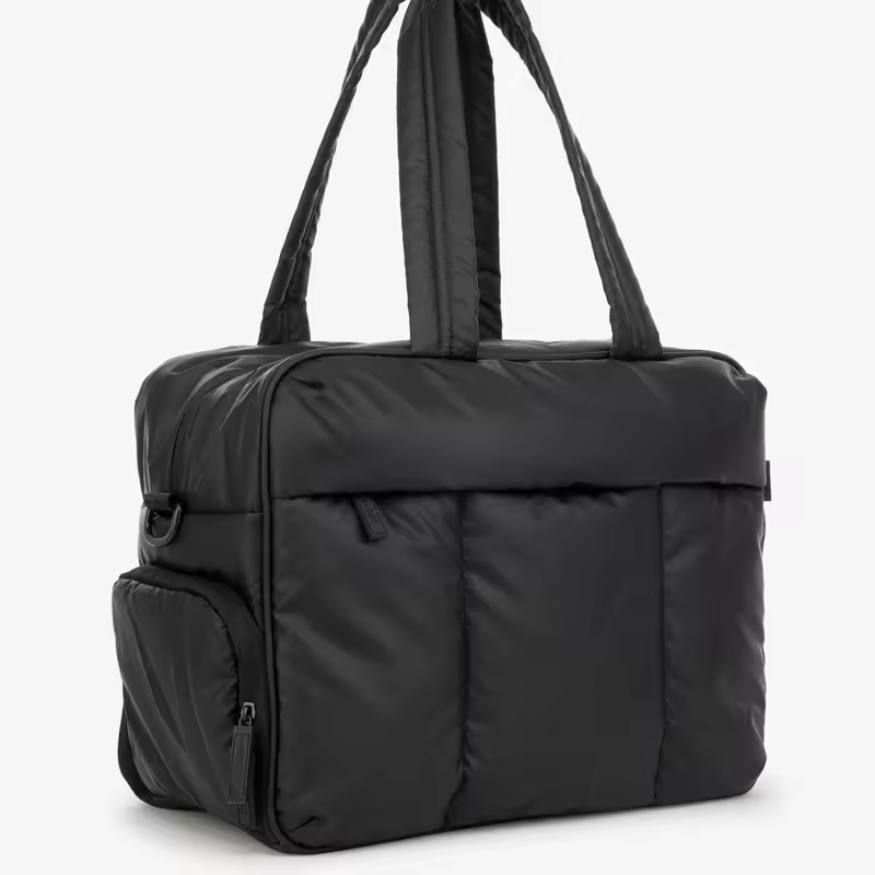 High Quality Unisex Practical Tote Gym Bag Zipper Closure Convenient Puffer Duffle Travel Bag