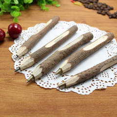 Wholesale Cheap Custom logo Natural Wooden Eco-friendly Ballpoint Pen