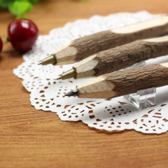Wholesale Cheap Custom logo Natural Wooden Eco-friendly Ballpoint Pen
