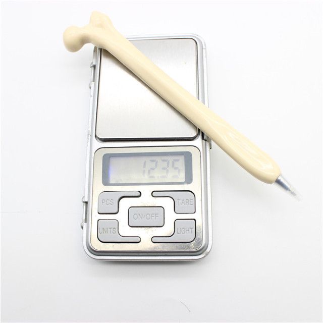 Promotional Customizable Logo Novelty Creative Medical Doctor Bone Shape Plastic Ballpoint Pen 1.0mm Ball Pens Gift for School