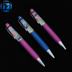 Wholesale Custom Logo Floating Ink Ballpoint Pens Magical Metal Floater Pencils for Writing Promotion for Gifts