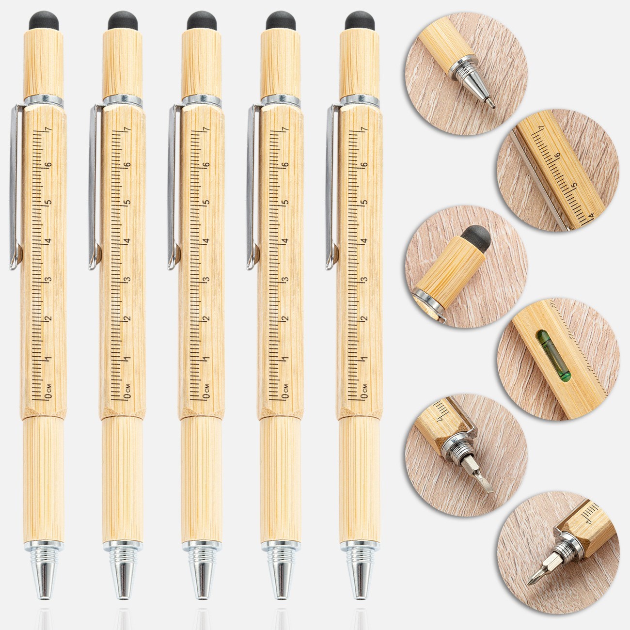 Luxury Trendy Promotional 2026 New Arrivals Wholesale Multifunctional Portable Metal Tool Pen Silk Screen Printed Custom Gifts