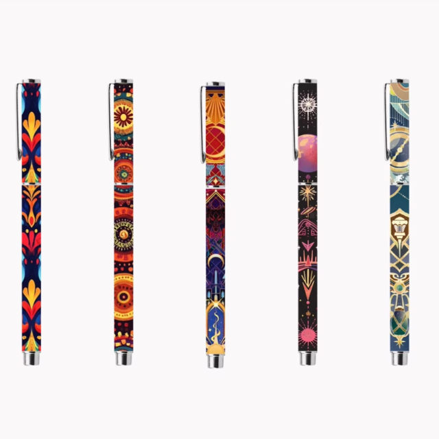 Personalized Heat Transfer Printing Fashion Delicate Gift Metal Pen