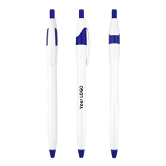 Custom Print Comfortable Design Plastic Ballpoint Pen for Branding and Marketing