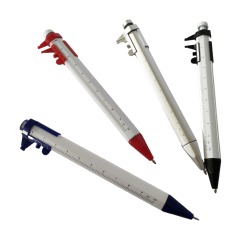 Multifunctional ABS Tool Caliper Ballpoint Pen Custom Logo Instant Shipping Ballpoint Measure Function Personalized Prints