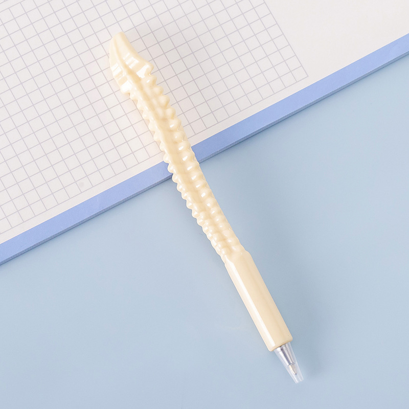Promotional Customizable Logo Novelty Creative Medical Doctor Bone Shape Plastic Ballpoint Pen 1.0mm Ball Pens Gift for School