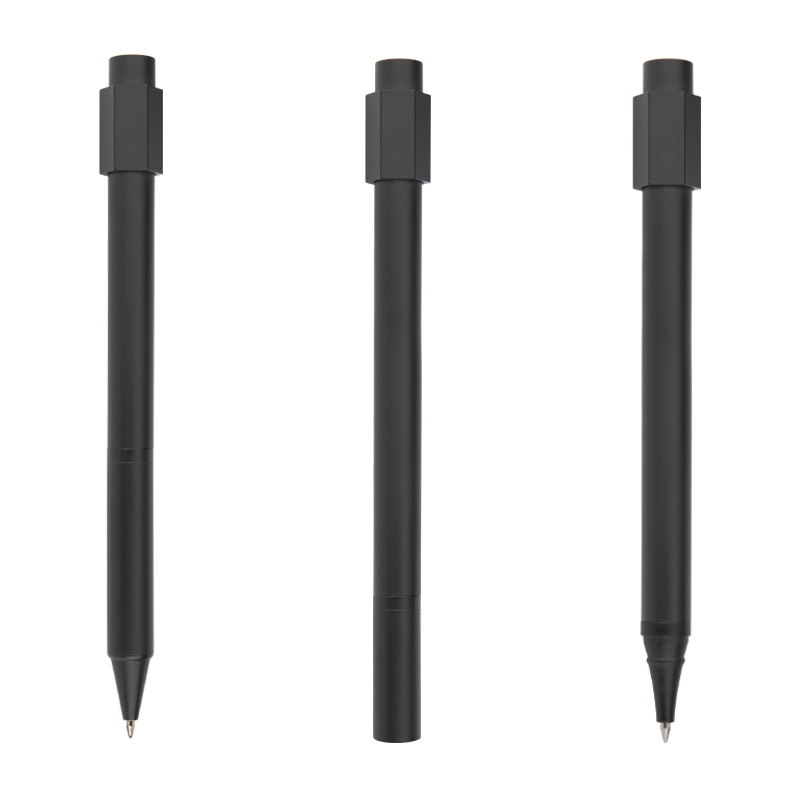 New Design Spinner Ballpoint Metal Pen 0.7 mm Writing Width Custom Logo Fidget Pen with Rotating Cap to Relieve Stress