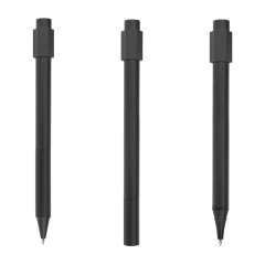 New Design Spinner Ballpoint Metal Pen 0.7 mm Writing Width Custom Logo Fidget Pen with Rotating Cap to Relieve Stress