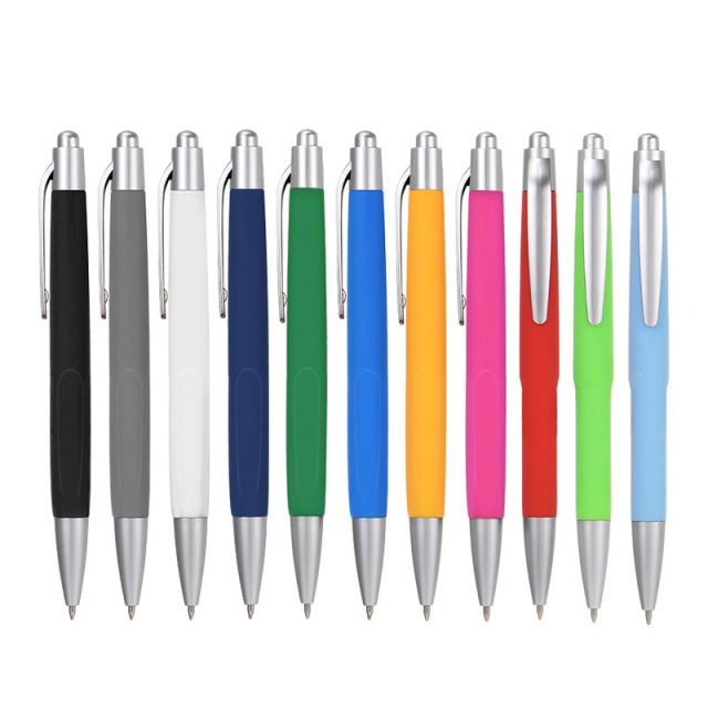 Custom Branded Plastic Rubber Coated High Quality Promotional Gifts Gel Pen Cheap Pen for Promotion Giveaway  with Custom logo