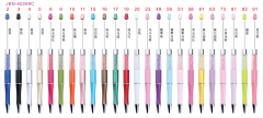 Cute Funny Rhinestone Beaded Beadable Ballpoint Pens Multi Function Custom Logo Pens Wholesale Unique 1.0mm Click Pens