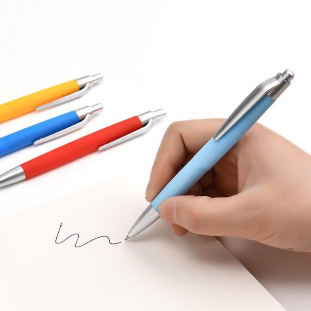 Custom Branded Plastic Rubber Coated High Quality Promotional Gifts Gel Pen Cheap Pen for Promotion Giveaway  with Custom logo
