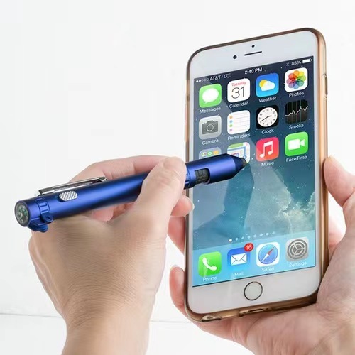 6 in 1 Tool Ballpoint Pen Multi-function with Customized logo Stylus Phone Holder Pen Screwdriver Pen