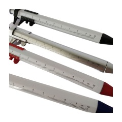 Multifunctional ABS Tool Caliper Ballpoint Pen Custom Logo Instant Shipping Ballpoint Measure Function Personalized Prints