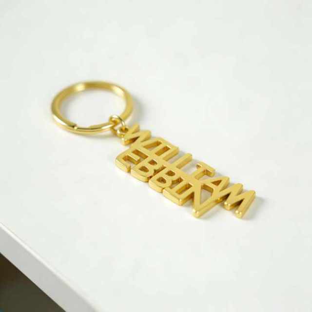 2026 New Hollow-out Alloy Metal Keychain UV Printing Fashion Trend Lightweight Waterproof Bag Charm Unisex